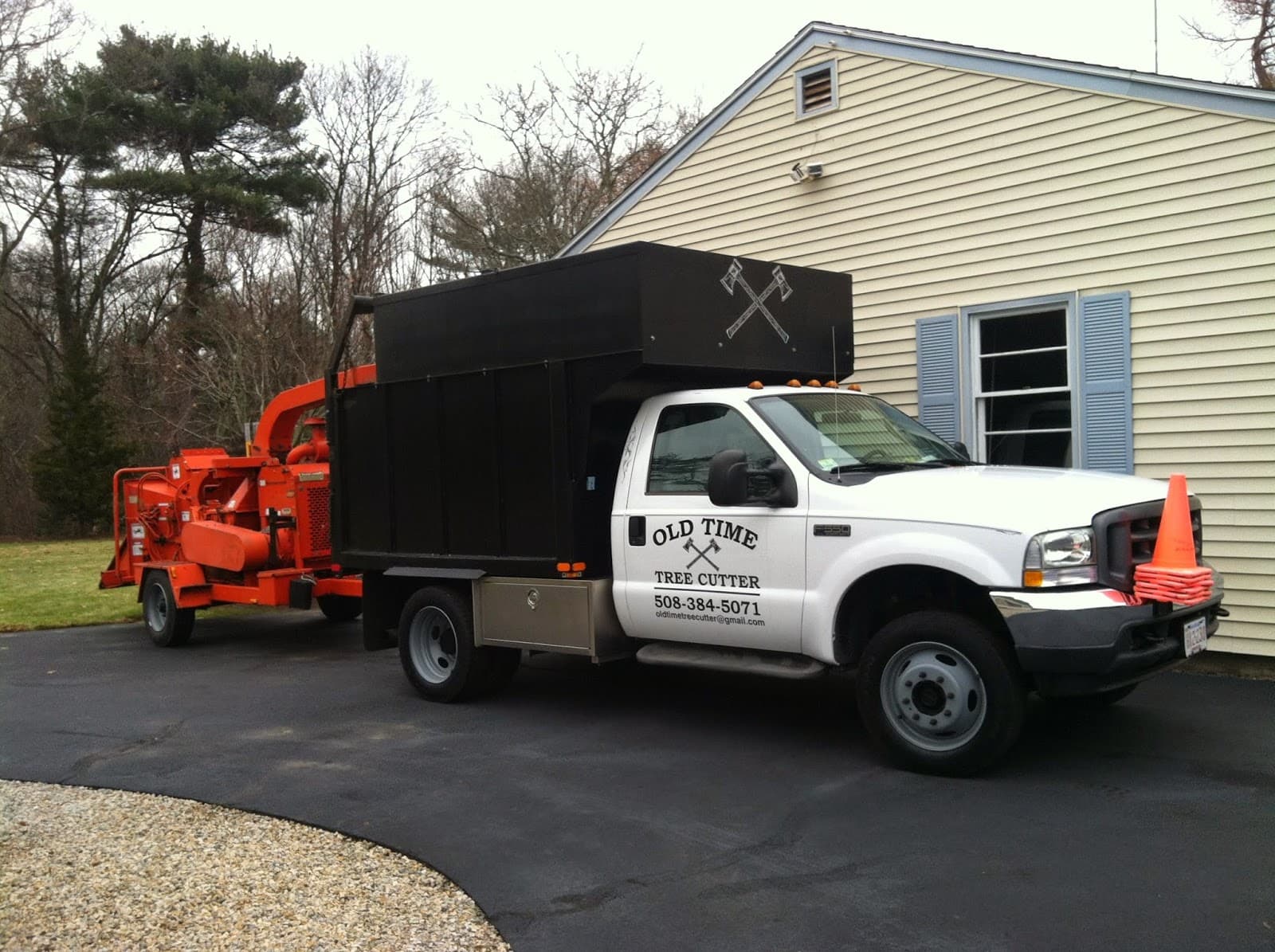 Old Time Tree Cutter