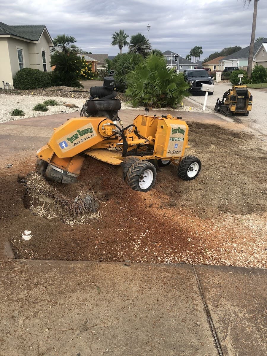 Stump Removal - Joey Steckler