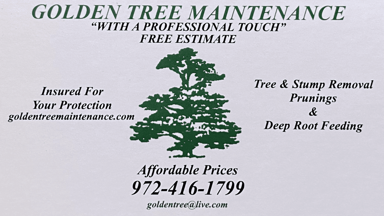 Golden Tree Maintenance