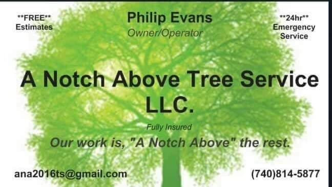 A Notch Above Tree Service LLC.