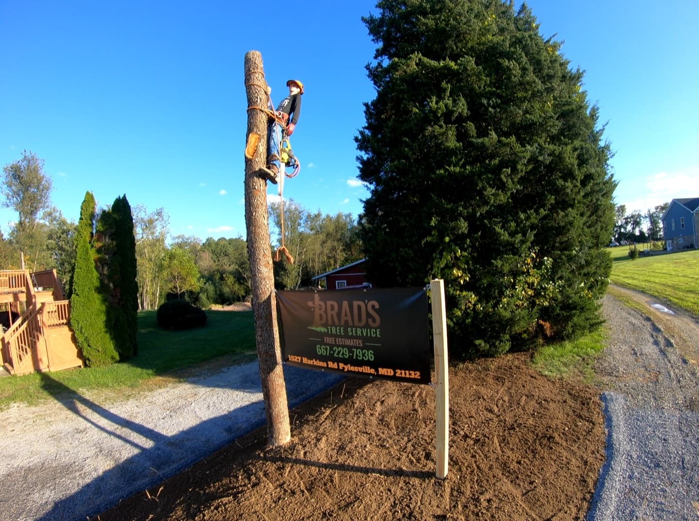 Brads Tree Service and Landscape Design LLC