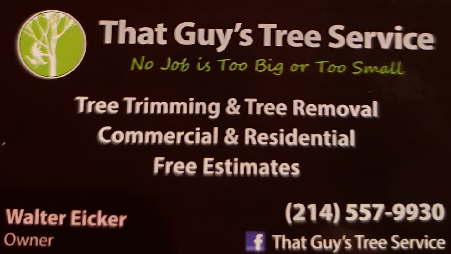 That guys tree service
