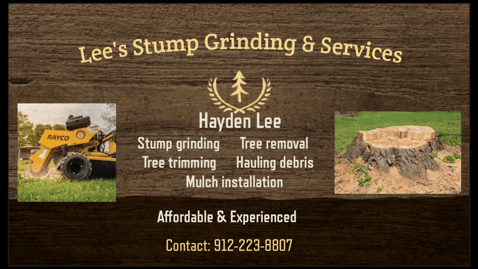 Lee’s Stump Grinding & Tree Services
