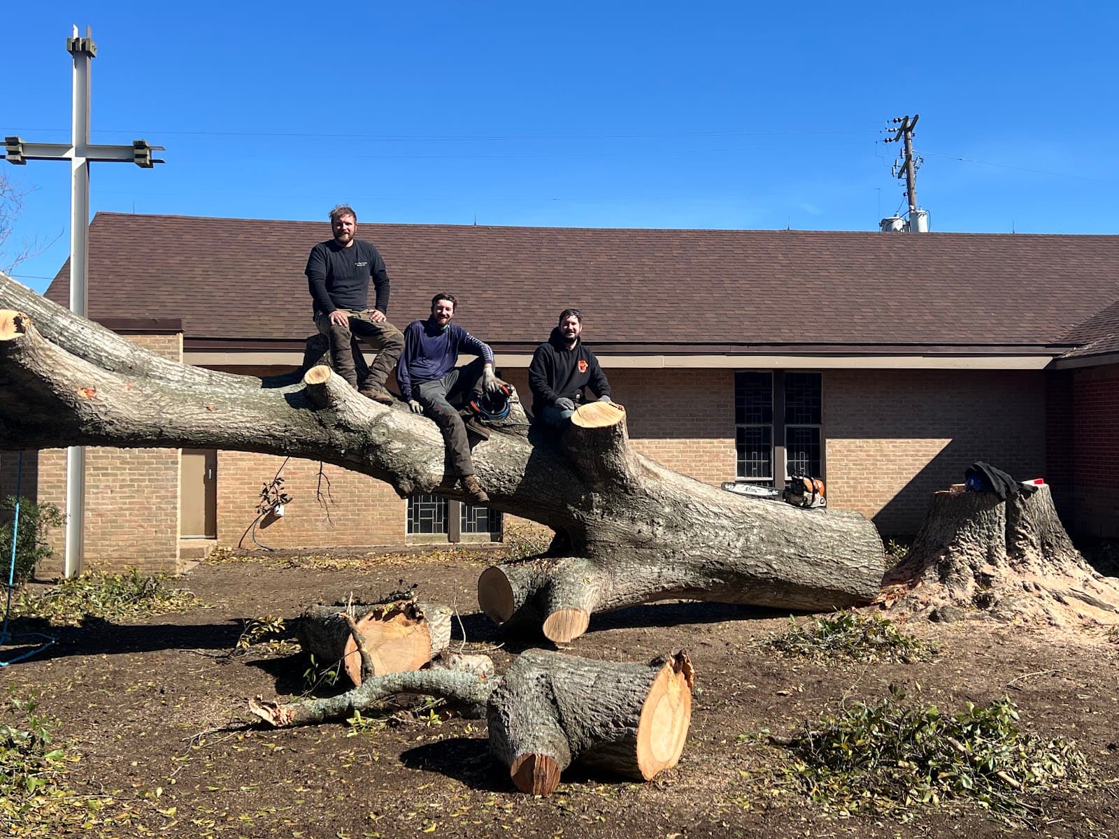 Men In Chaps Tree Service